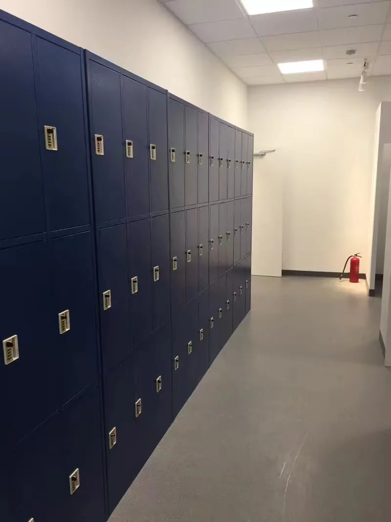 4 Doors Standard Mechanical Lock High School Metal Lockers For Sale