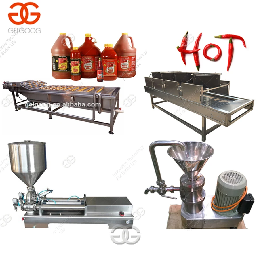 Chili Sauce Grinding MachineHot Pepper Paste Sauce Machine