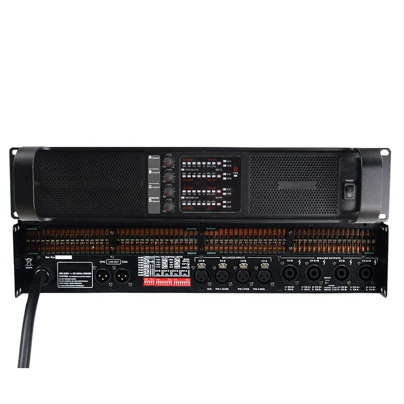 

Aoyue Hot 4 channels DS-10Q switching amplificador audio