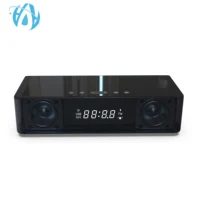 

Wireless Charger Speaker Power Bank FM Radio Alarm Clock Function 10W Bluetooth Speaker for Phone