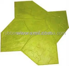 
Two part liquid polyurethane rubber for stamp concrete stone molds 