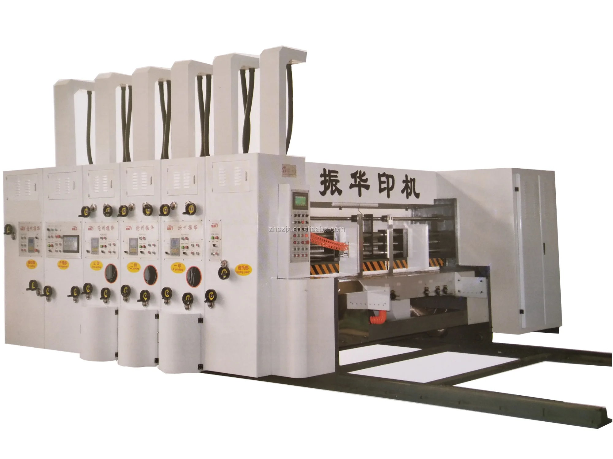 Newest Preferential Automatic 4 Color Printing Carton Box Machine,Pizza