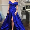 Impressive Open Back Latest Decent Formal Imported Royal Blue Wedding Dresses