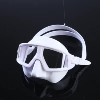 

Low Volume Silicone Diving Mask UV Resistant Anti Fogging Resin Lens Freediving Mask