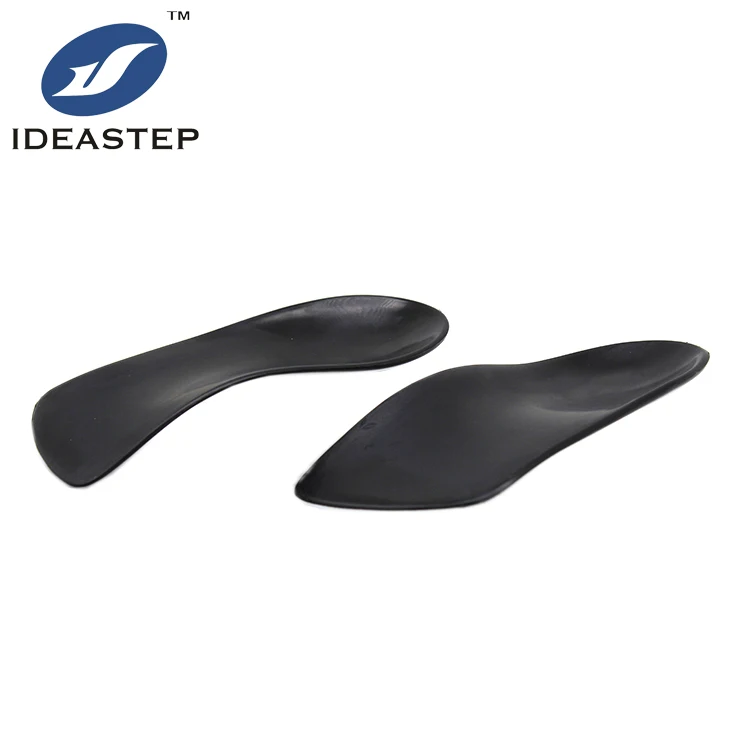 

hotselling heat mouldable custom made orthopedic foot arch support podiatrist orthotics thermoplastic insoles, Black and white