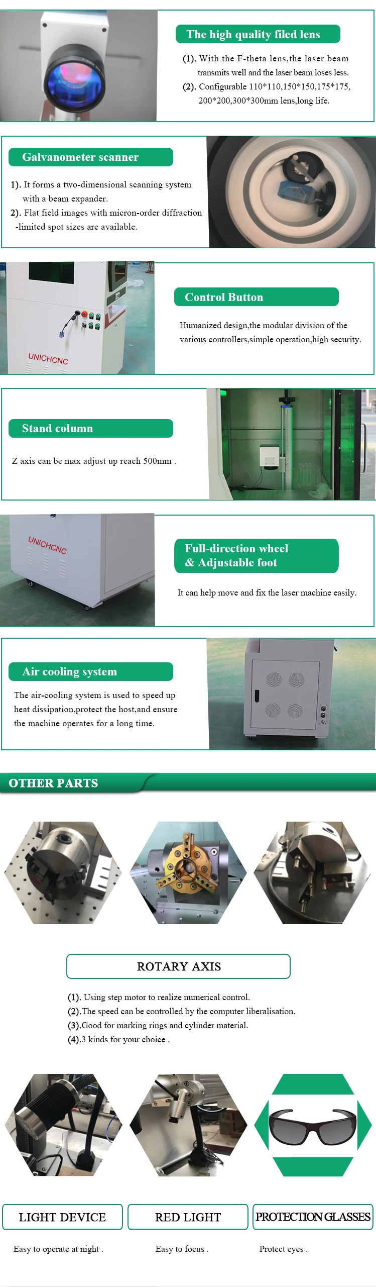 Full Cover 30w fiber laser marking machine price metal 30w laser