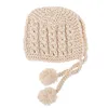 Baby Hat Infant Winter Warm Crochet Knit Handmade Beanie Cap Photo Props