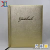 Custom Chinese Supplier Gold Hardcover Threaded Binding Photo Book Making