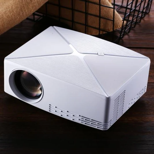 

AUN Projector C80, white color. 1280x720 Resolution, Home Theater