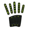new colorful customized anti impact resistant glove and cut 5 glove working gloves TPR chips on back of hand finger