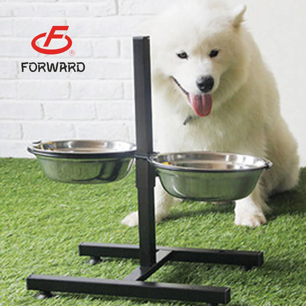 Adjustable Stainless Steel Dog Bowl With Stand For Wholesale Buy Dog