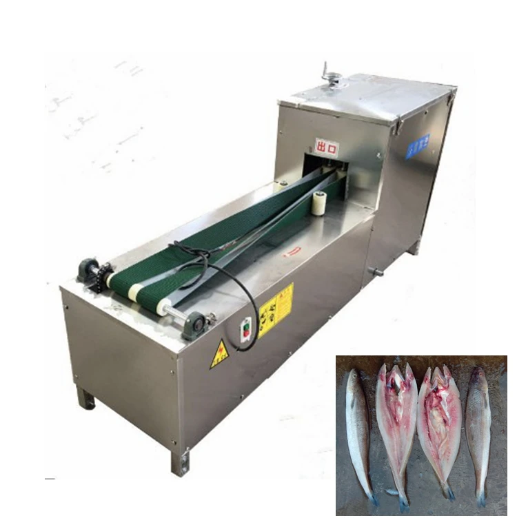 Electrical Fish Cleaning Machine Fish Belly Splitting Cuttin Products ...