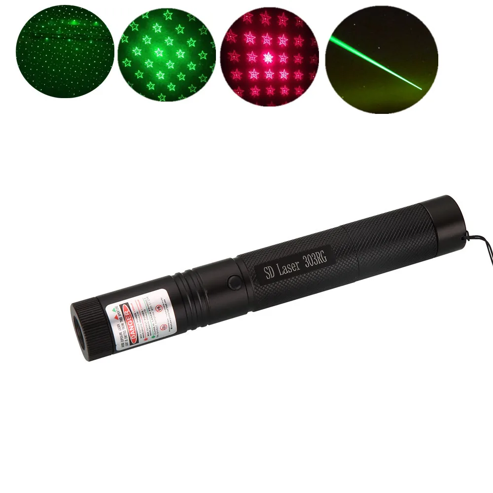 

laser pointer 301 303 red green blue laser pointer pen with twinkle star cap and single dot, N/a