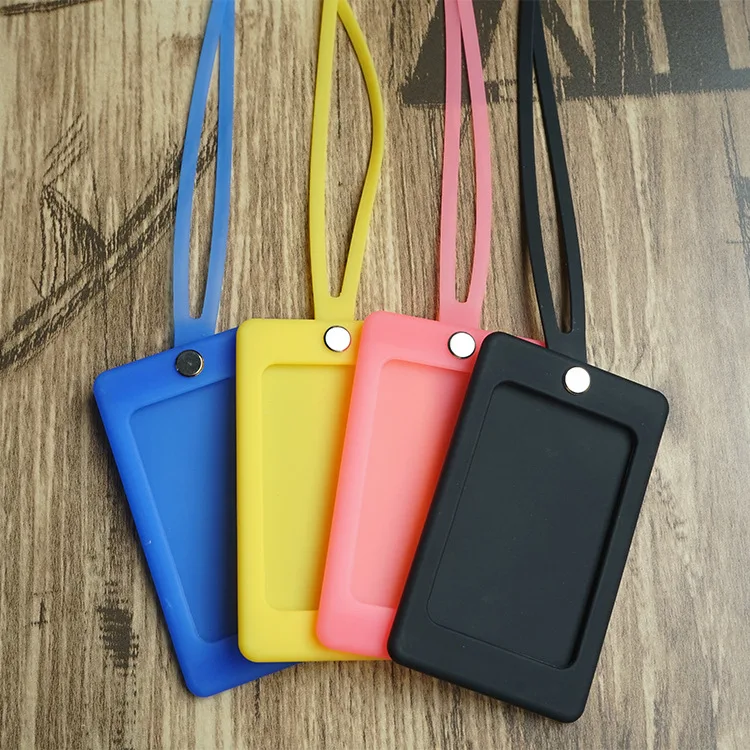 Custom Silicone Card Holder Sticker Buy Silicone Card Holder,Id Card