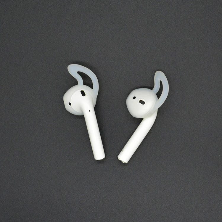 Silicon Ear Tip For Apple Iphone Airpod Anti Slip Ear Hook Earbuds Case Cover Buy Silicon Ear