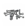 100% Grade 5 TI6AL4V M10 x 1.25mm pitch x L Titanium Drilled Hex Flange Front Brake Caliper Bolts