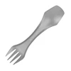 Hotsale Camping 3 in 1 multi function spork Titanium cutlery Ultralight tableware Eco-friendly Customized Logo