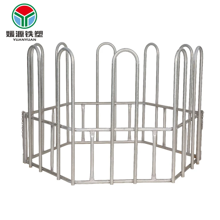 New High Quality Powder Coated Livestock Farm Metal Hay Galvanized