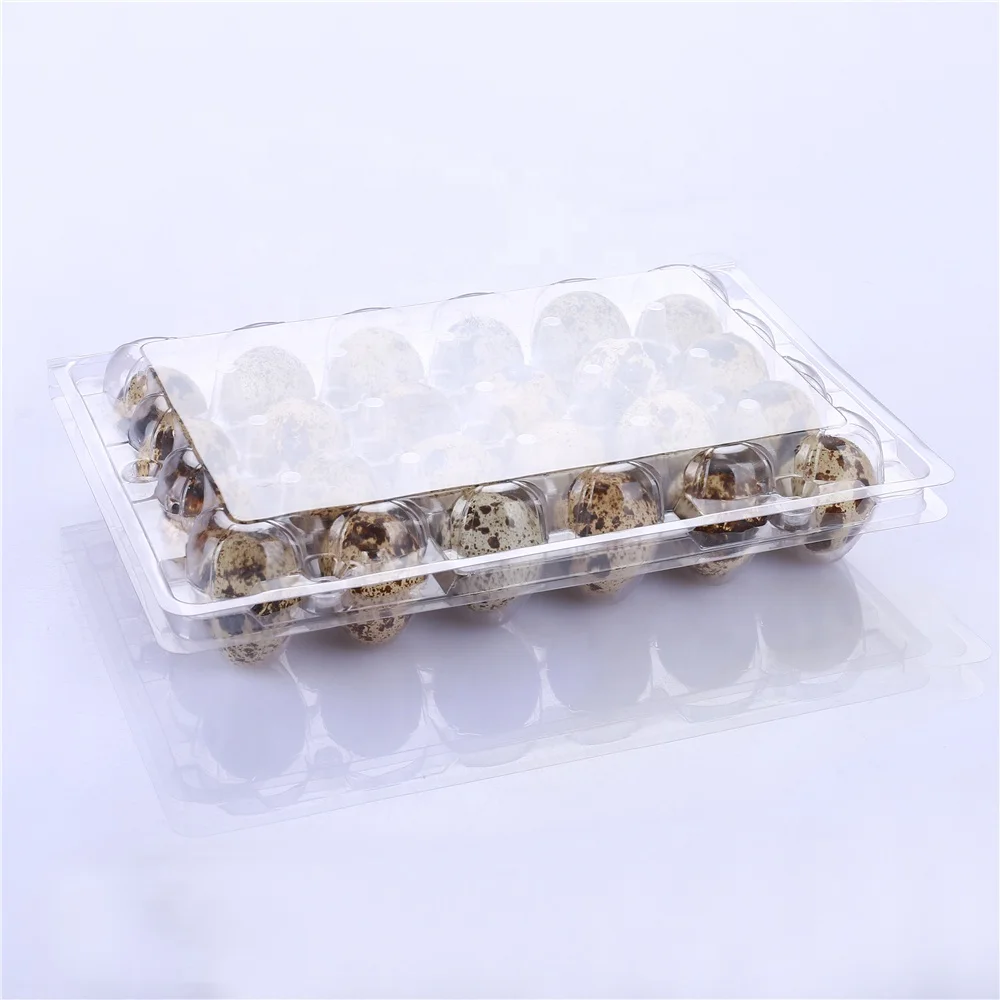 
best selling wholesale factory price clear disposable plastic quail egg tray for supermarket 