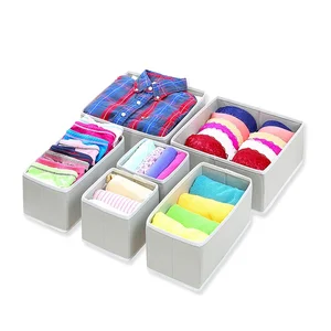 Image of Foldable Cloth Closet Drawer Divider Laundry Room Storage Drawers