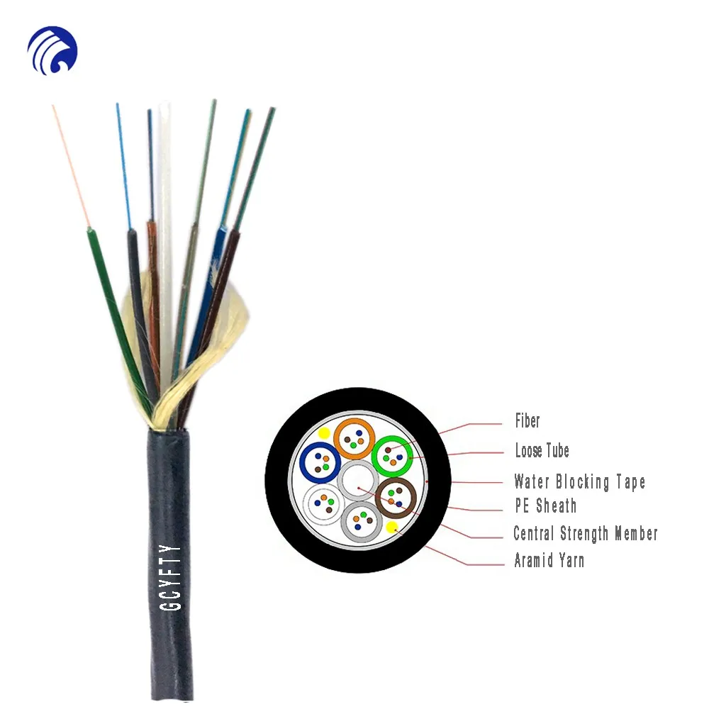 Manufacturing Outdoor Micro Fiber Cable 24 Core Fiber Optic Micro Cable ...