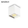 90*90*100mm square white painted halogen ceiling downlight