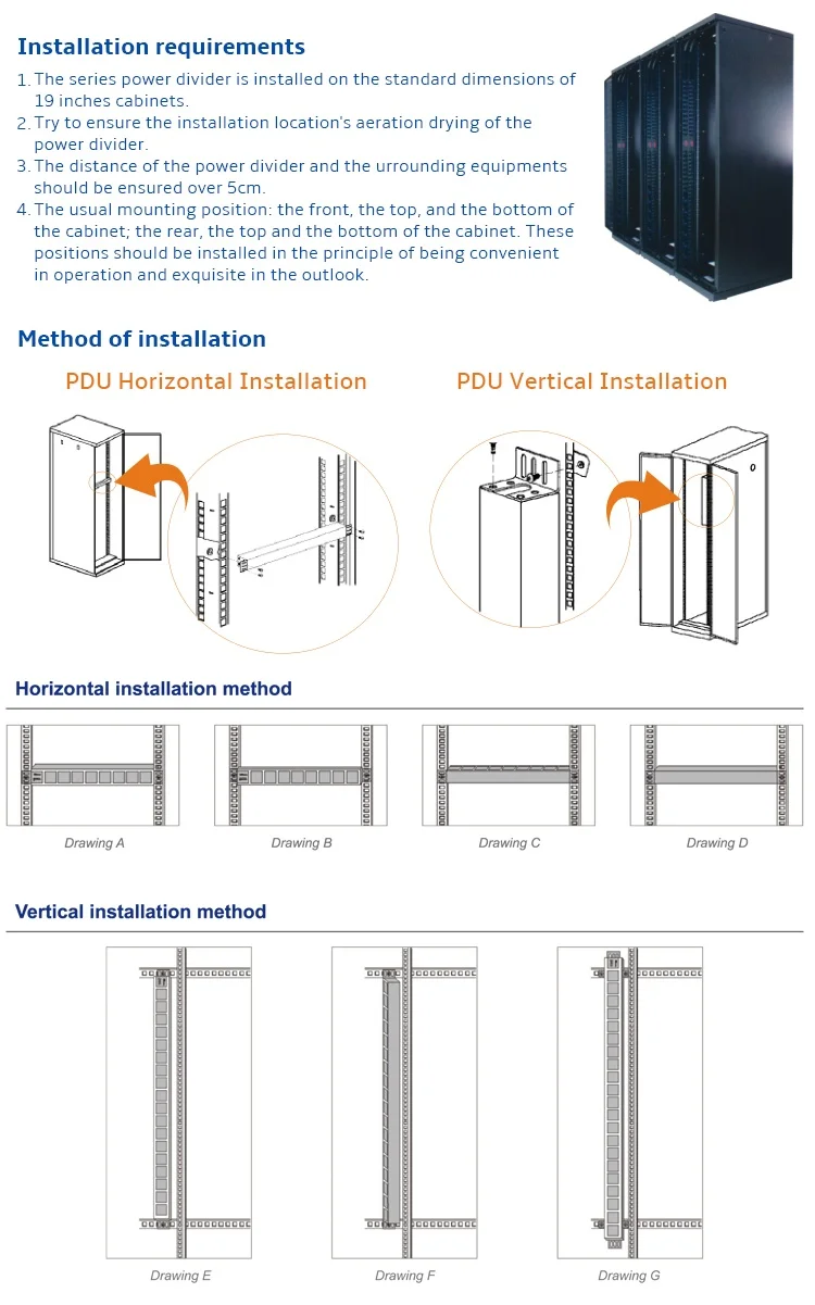 Us Type 8 Way Pdu Socket With Reset Button And Surge Protector Buy 8