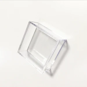 Image of Clear acrylic rectangle storage box