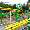 Kids Entertainment Machine Funny And Fantastic Mini Roller Coaster Rides Electric Worm Train
