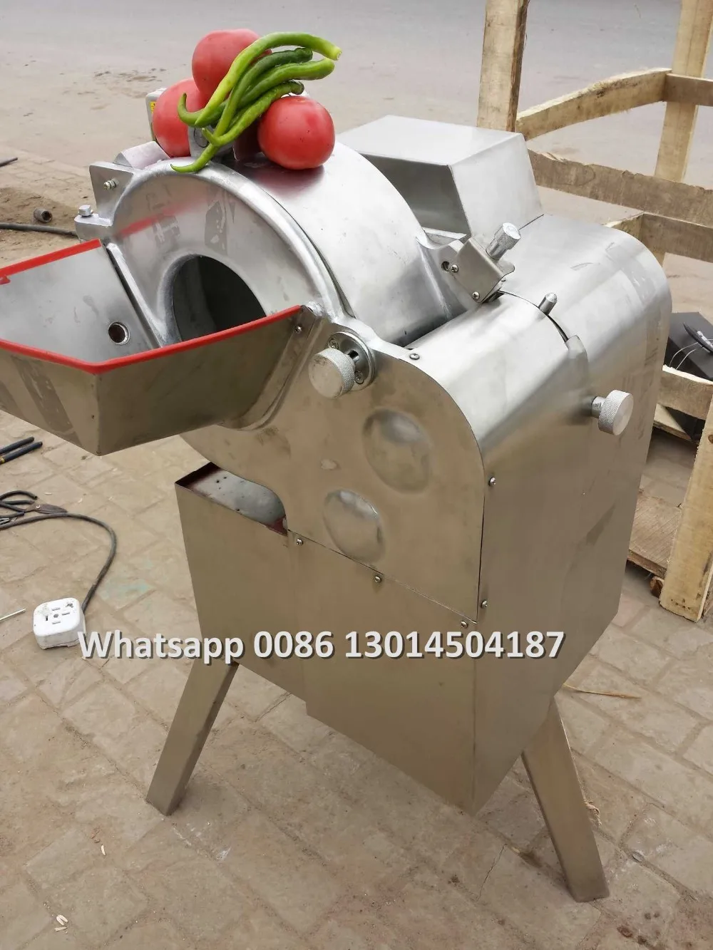 Commercial Vegetable Dicer Machine / Tomato Dicer / Onion Chopper Dicer