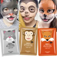 

OEM ODM Whitening Animal Mask Face Care Brightening Mask Sheet Moisturizing Cute Animal Face Mask