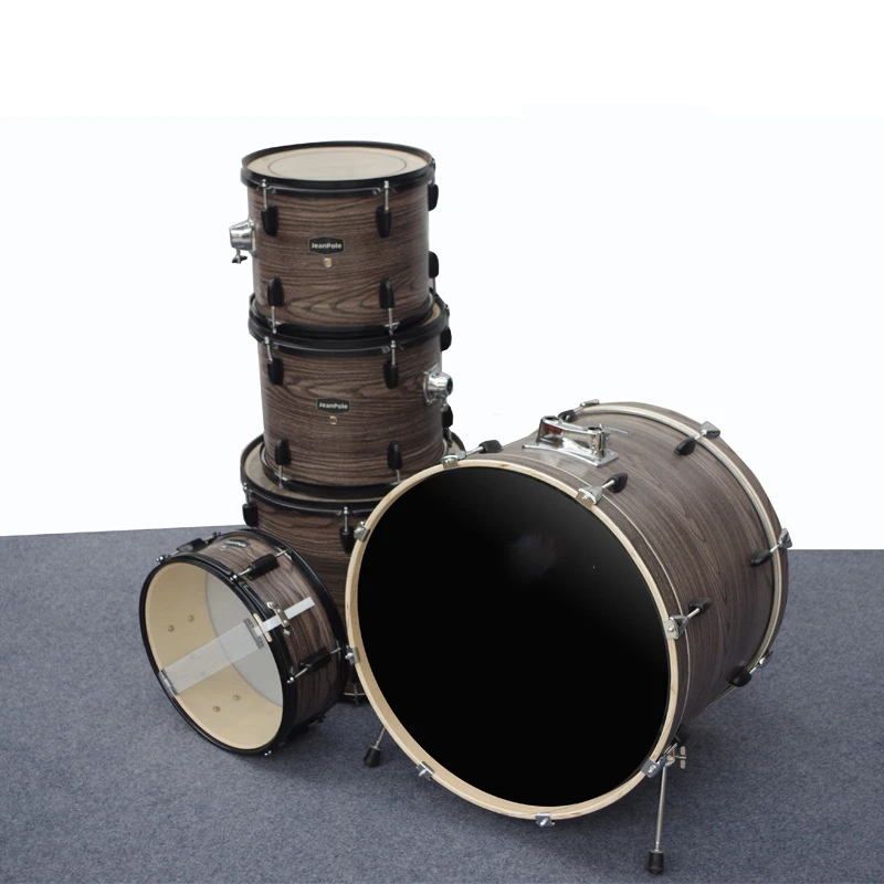 
V-DS002 5pcs Hot-sale Favorite High Quality Musical Instrument Drum Set professional 