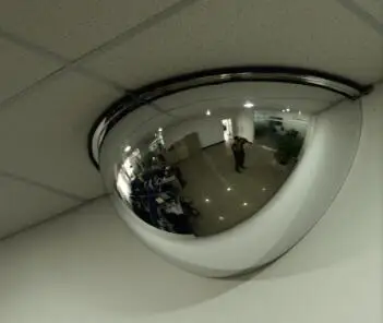 
360 Degree View Acrylic Safety Convex Full Dome Mirror 