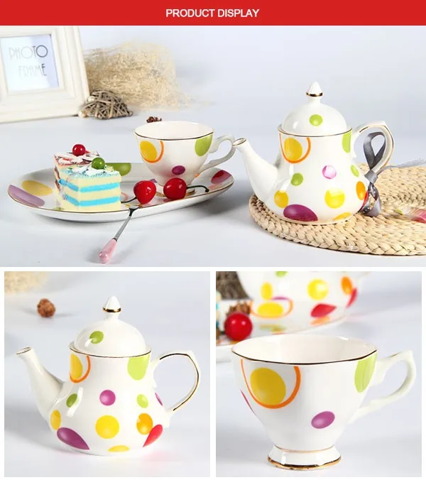 one person use authentic Chinese tea set with tray / bone porcelain caff popular modern tea set