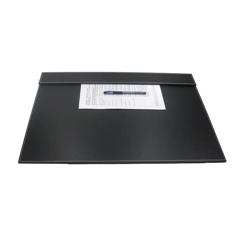 Black Rectangle Leather Desk Pad For Drawing Writing Buy Drawing