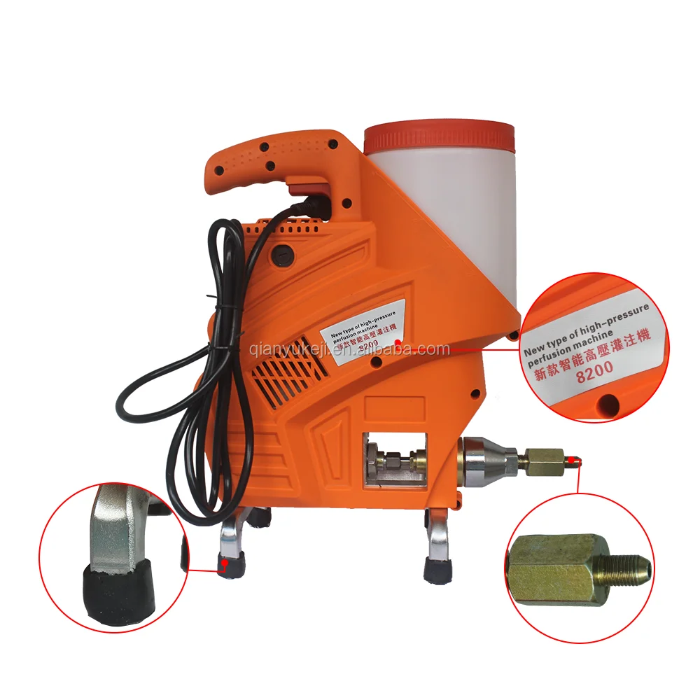 Concrete Injection Grouting Machine Epoxy Polyurethane Pu Foam