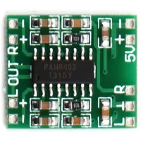 

Channels 3W Digital Power PAM8403 Class D Audio Module Amplifier Board USB DC 5V Mini Class-D Digital Amplifier Board LCD