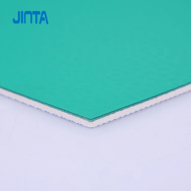 
JINTA Alibaba supplier Green sport court flooring for sale with thickness 4.7MM Badminton court mat 