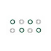 Low Price Wholesale Fashion Underwear Accessories Nylon Coating Underwear O Ring Lingerie Slider Bra Buckles
