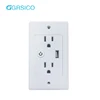 US 10A Wireless WIFI Remote Control Wall Electrical Socket Panel with USB Port Supports Tuya APP Smart Home Automation System