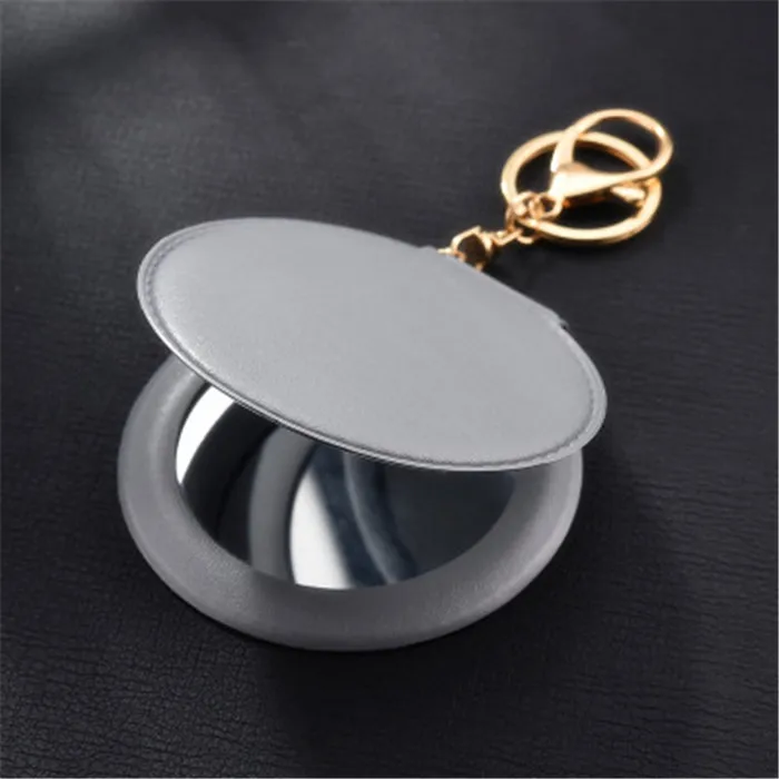 Cosmetic Mirror Keychain Mini Round Mirror Key Chain - Buy Cosmetic ...
