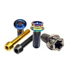 Custom fastener motorcycle torx hex head anodized titanium socket screw
