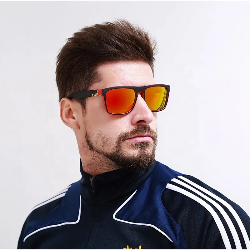 

Fashion Guy's Sun Glasses From Kdeam Polarized Sunglasses Men Classic Design All-Fit Mirror Sunglass With Brand Box CE, Shown