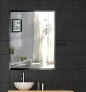 Simple And Design Beveled Edge Mirror Bathroom Wall Frameless 40x50 50x70 60x80 70x100 Cm Simple And Design Beveled Edge Mirror Bathroom Wall Frameless 40x50 50x70 60x80 70x100 Cm