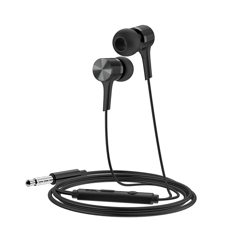 Hoco M54 Universal Earphones For Travel Listen To Music With Mic Wired