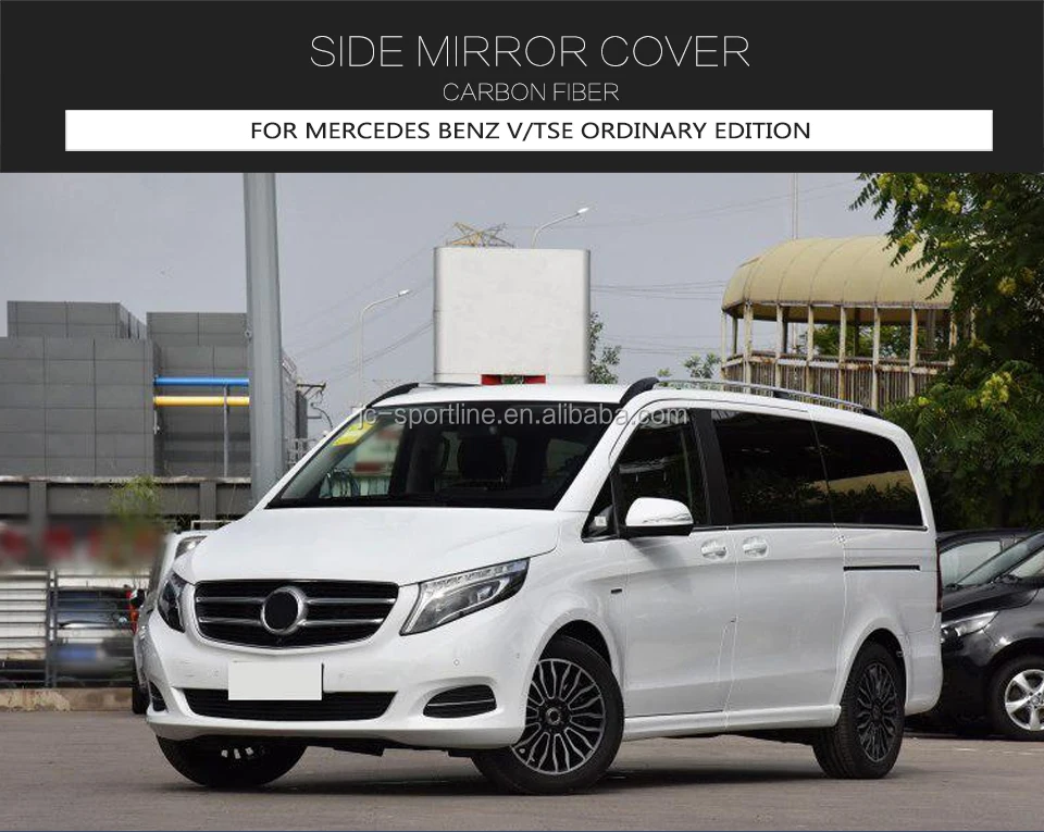 MERCEDES Vito W447 New Shape Mirror Covers S.Steel 2015-2016 
