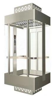 800kg Commercial Building Elevation Glass Elevator - Buy Building ...