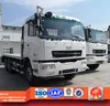 10ton Flat bed transport truck for tank,Caterpillar machinery and cargos