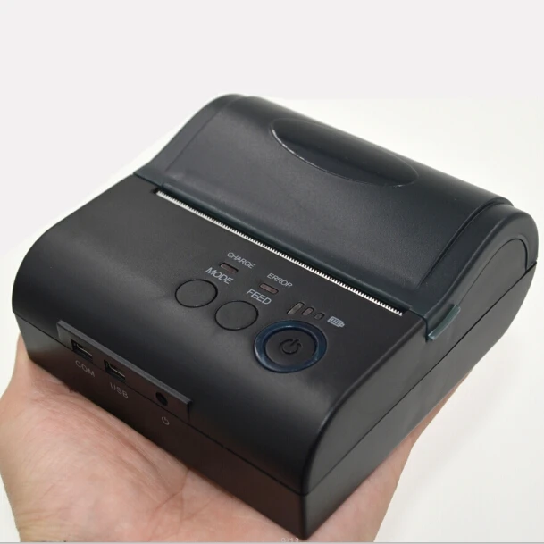 

SM-80BL 3 Inch Bluetooth Mobile Printer Thermal 80mm for Lottery Ticket