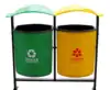 50L double recycling waste bin plastic mould